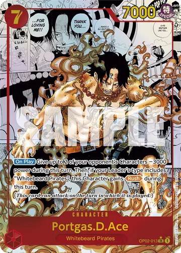 Portgas.D.Ace OP02-013 (Reprint)