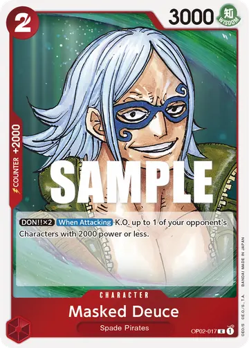 Masked Deuce OP02-017