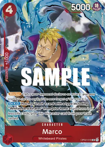 Marco OP02-018 (Alternate art)