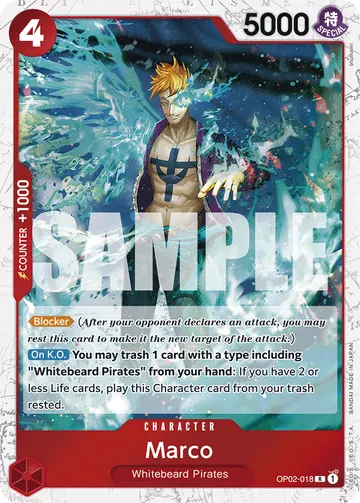 Marco OP02-018 (Alternate art)
