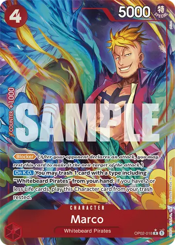 Marco OP02-018 (Alternate art)