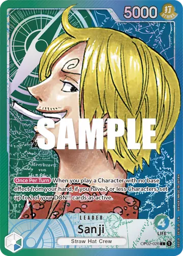 Sanji OP02-026 (Alternate art)