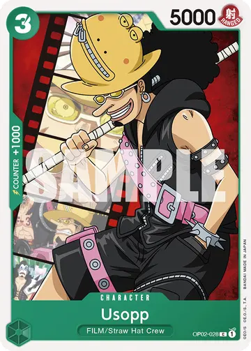 Usopp OP02-028 (Alternate art)