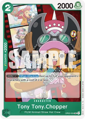 Tony Tony.Chopper OP02-034 (Alternate art)