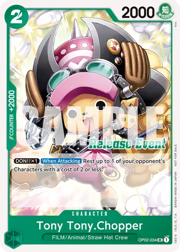 Tony Tony.Chopper OP02-034 (Alternate art)