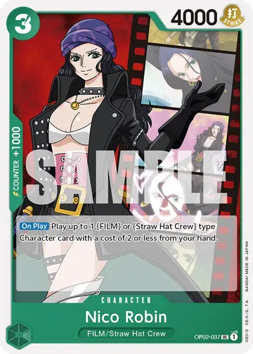 Nico Robin OP02-037 (Alternate art)