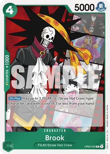 Brook OP02-040 (Alternate art)