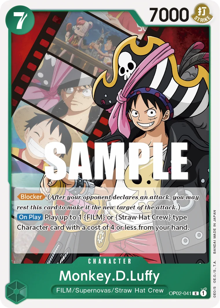Monkey.D.Luffy OP02-041 – One Piece Card Game Character