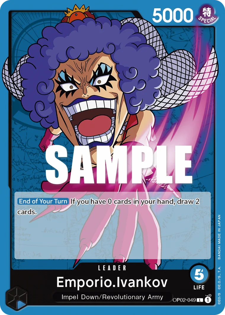 Emporio.Ivankov OP02-049 – One Piece Card Game Leader