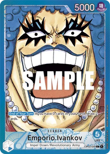 Emporio.Ivankov OP02-049 (Alternate art)