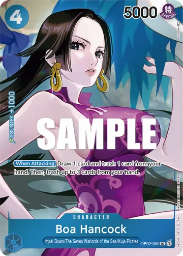 Boa Hancock OP02-059 (Alternate art)