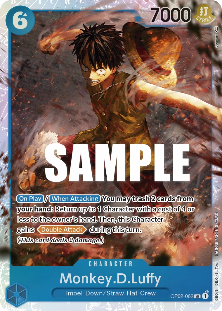 Monkey.D.Luffy OP02-062 – One Piece Card Game Character