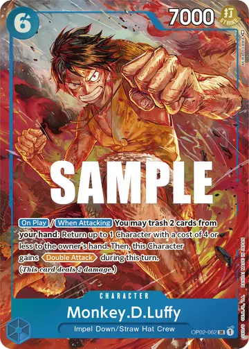 Monkey.D.Luffy OP02-062 (Alternate art)