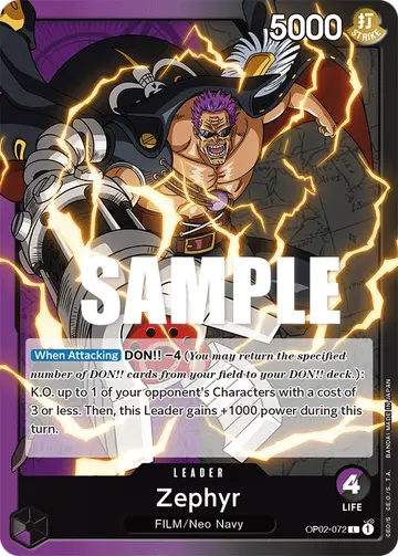 Zephyr OP02-072