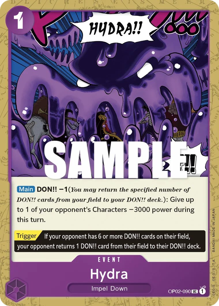 Hydra OP02-090 – One Piece Card Game Event
