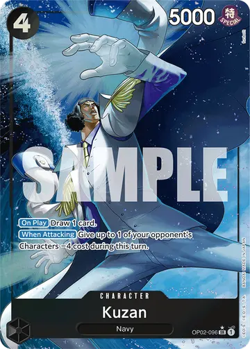Kuzan OP02-096 (Alternate art)