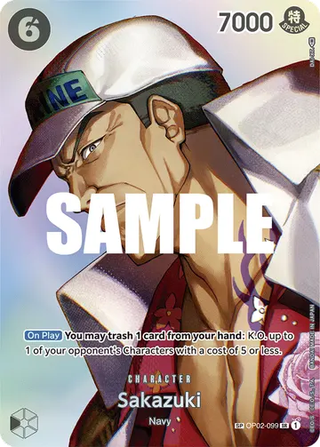 Sakazuki OP02-099 (Alternate art)