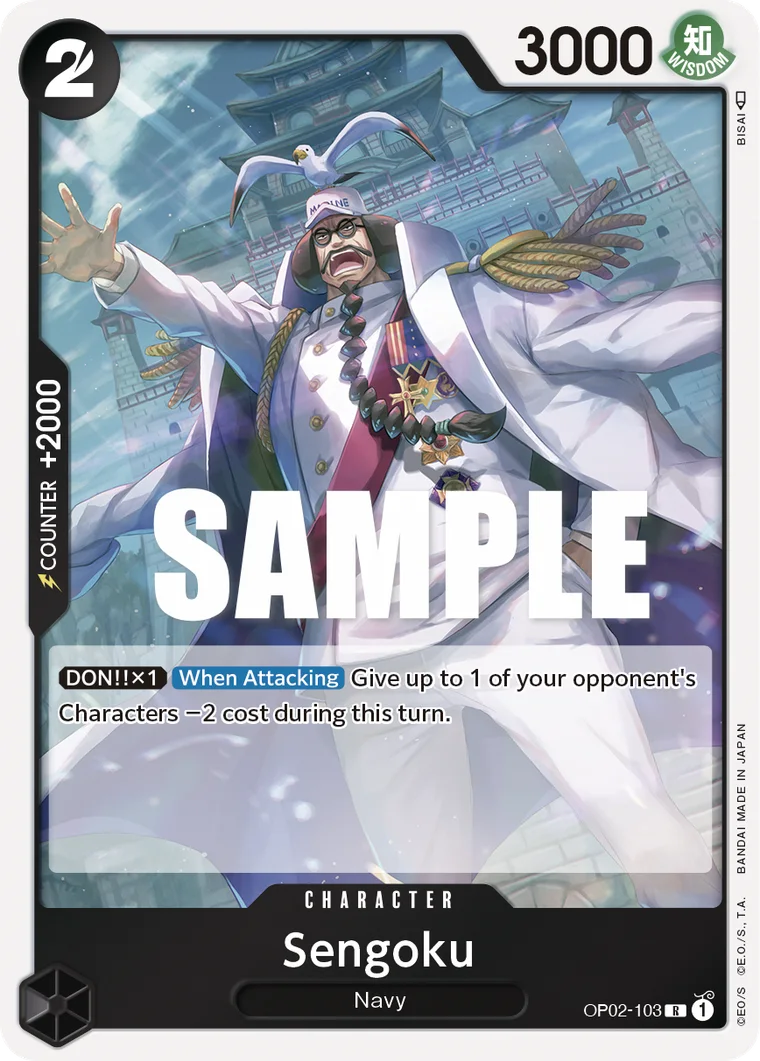Sengoku OP02-103 – One Piece Card Game Character