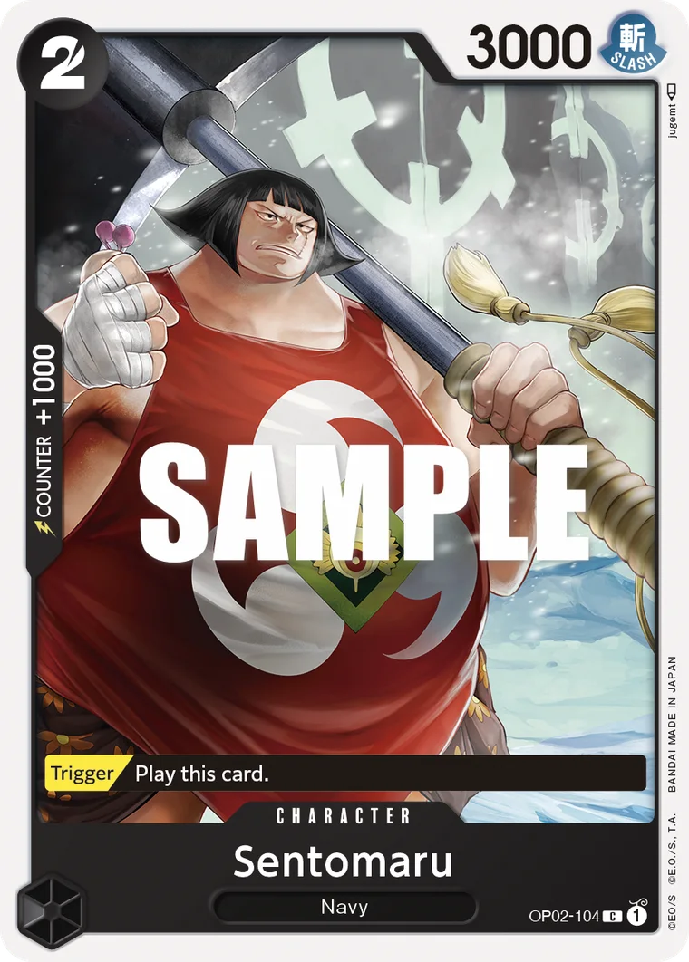 Sentomaru OP02-104 – One Piece Card Game Character