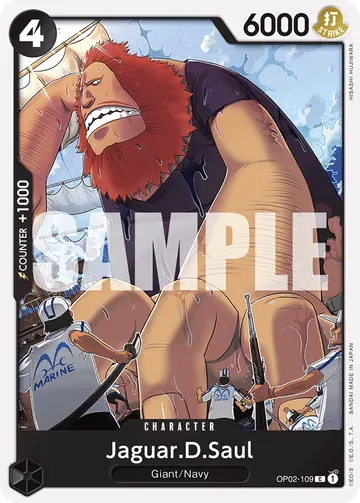 Jaguar.D.Saul OP02-109 (Reprint)