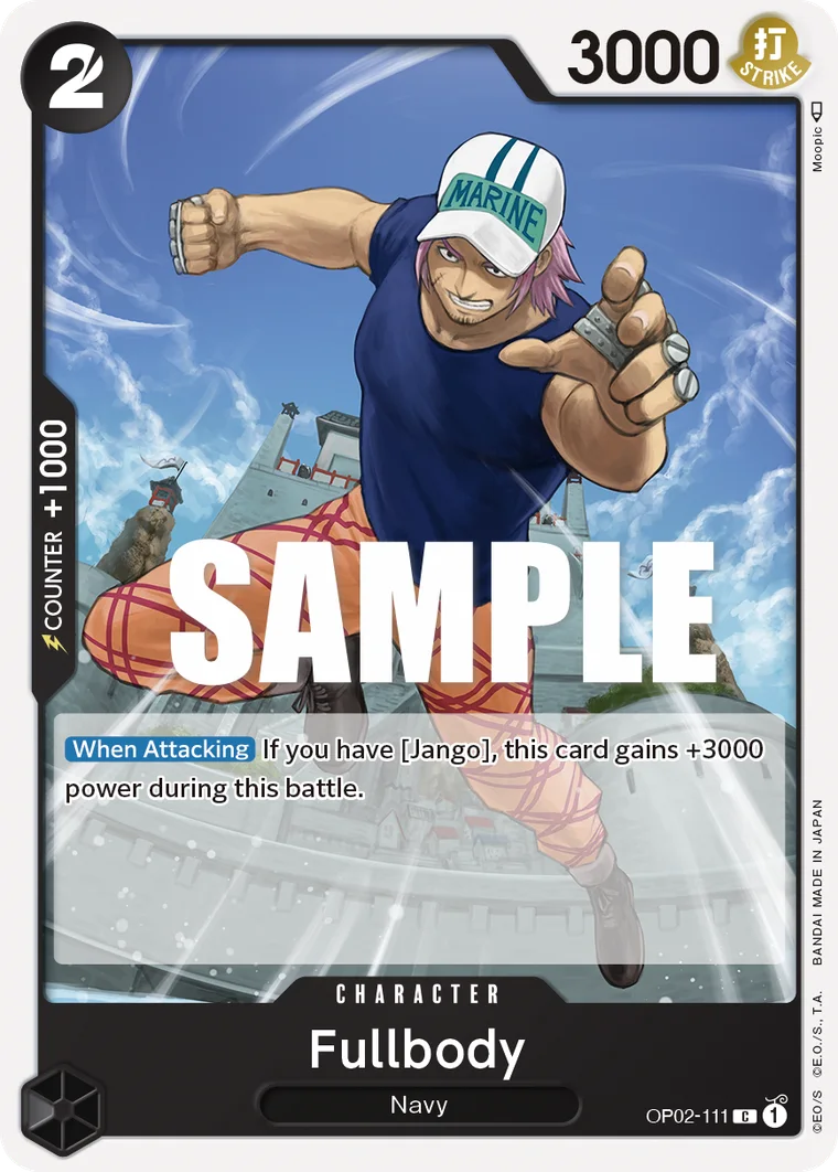 Fullbody OP02-111 – One Piece Card Game Character