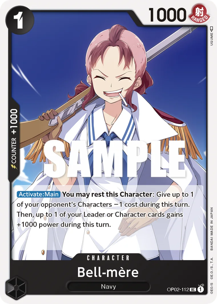 Bell-mère OP02-112 – One Piece Card Game Character