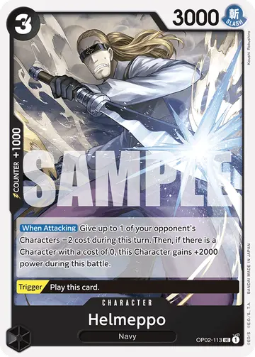 Helmeppo OP02-113 (Reprint)