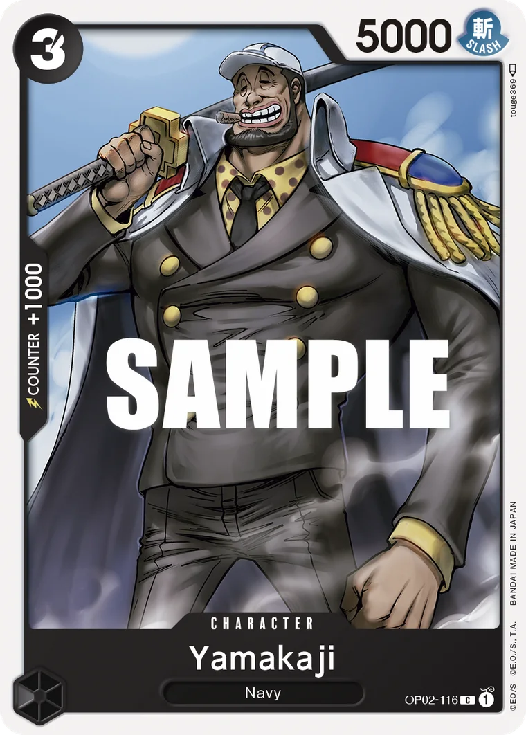 Yamakaji OP02-116 – One Piece Card Game Character