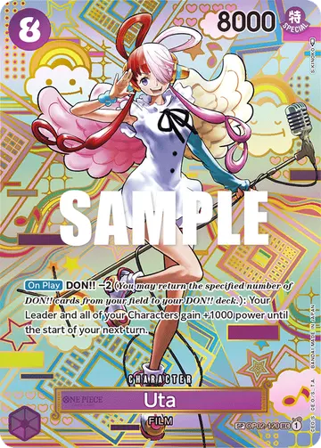 Uta OP02-120 (Alternate art)