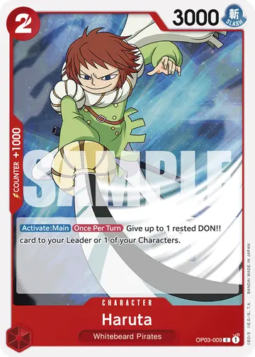 Haruta OP03-009 (Reprint)