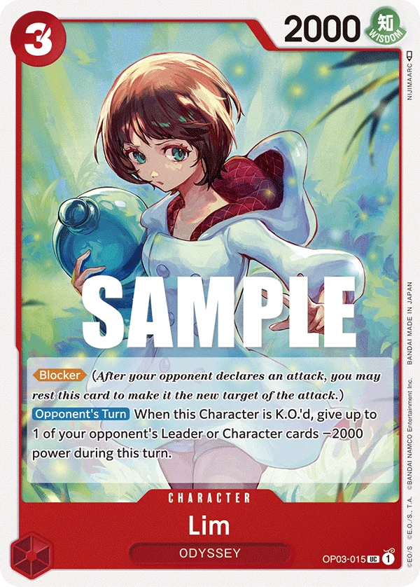 Lim OP03-015 – One Piece Card Game Character