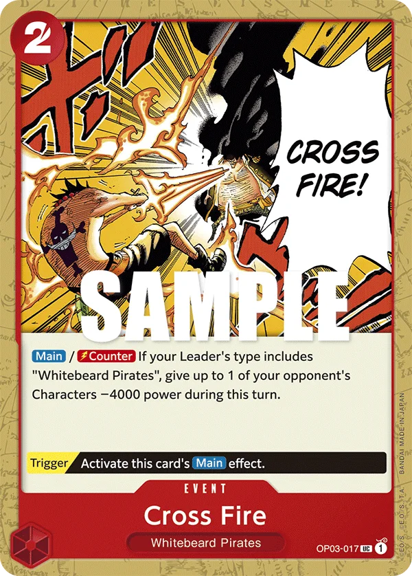 Cross Fire OP03-017 – One Piece Card Game Event