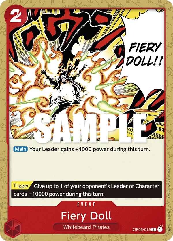 Fiery Doll OP03-019 – One Piece Card Game Event