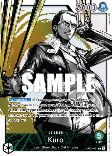 Kuro OP03-021 (Alternate art)