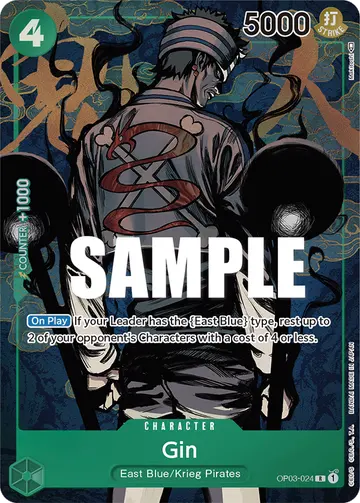 Gin OP03-024 (Alternate art)