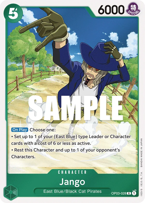 Jango OP03-028 – One Piece Card Game Character