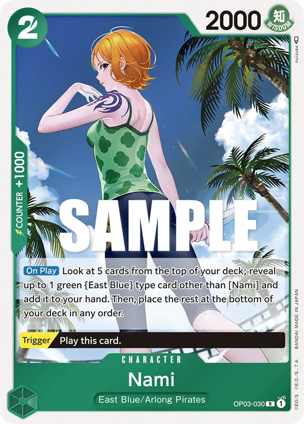 Nami OP03-030 – One Piece Card Game Character