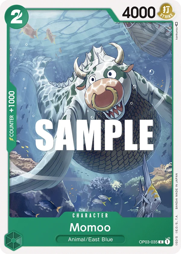 Momoo OP03-035 – One Piece Card Game Character
