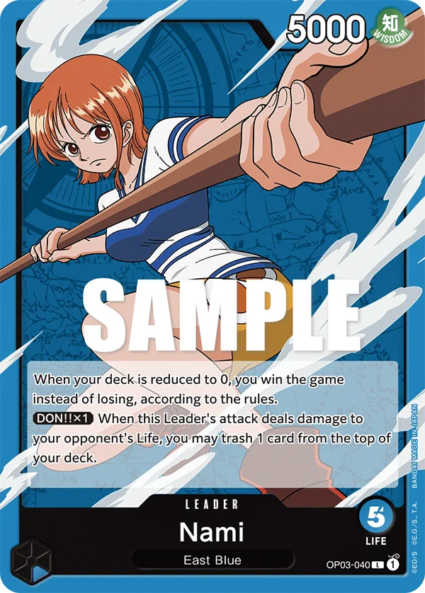 Nami OP03-040 – One Piece Card Game Leader