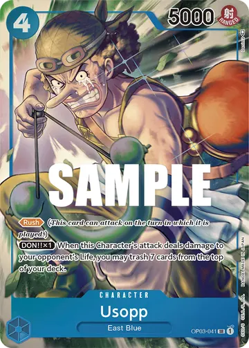 Usopp OP03-041 (Alternate art)