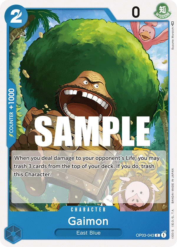 Gaimon OP03-043 – One Piece Card Game Character