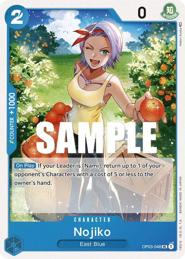 Nojiko OP03-048 – One Piece Card Game Character
