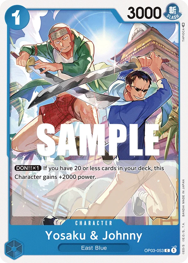 Yosaku & Johnny OP03-053 – One Piece Card Game Character