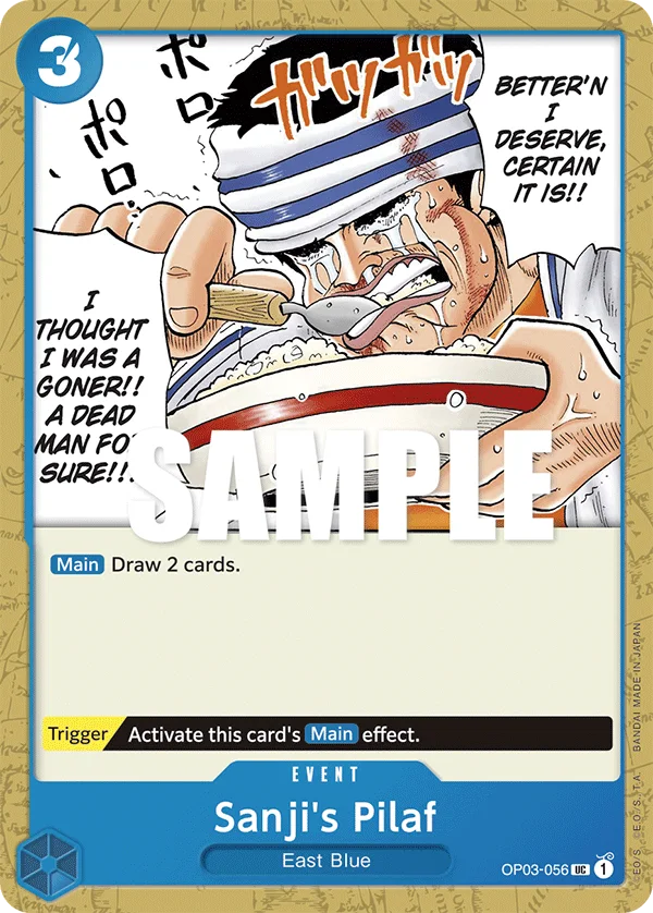 Sanji's Pilaf OP03-056 – One Piece Card Game Event