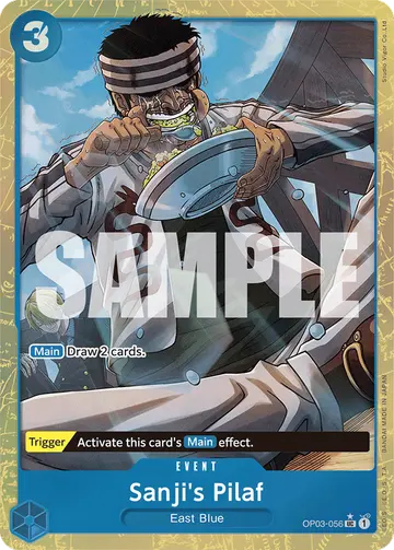 Sanji's Pilaf OP03-056 (Alternate art)