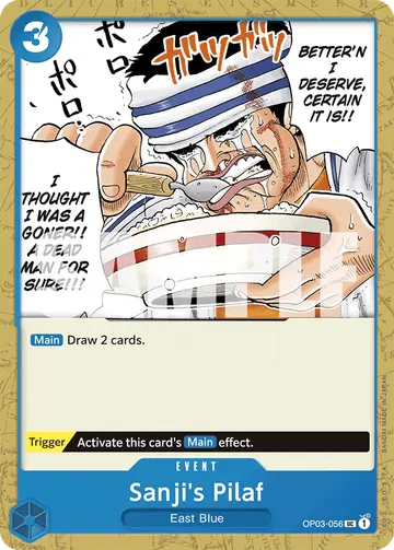 Sanji's Pilaf OP03-056 (Reprint)