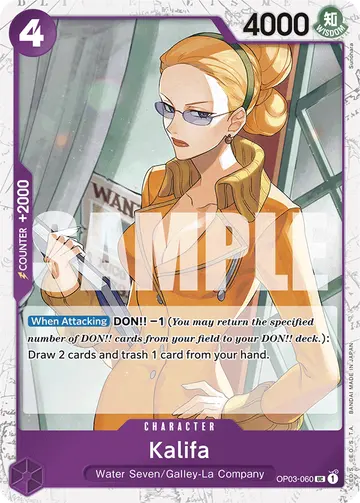 Kalifa OP03-060 (Alternate art)