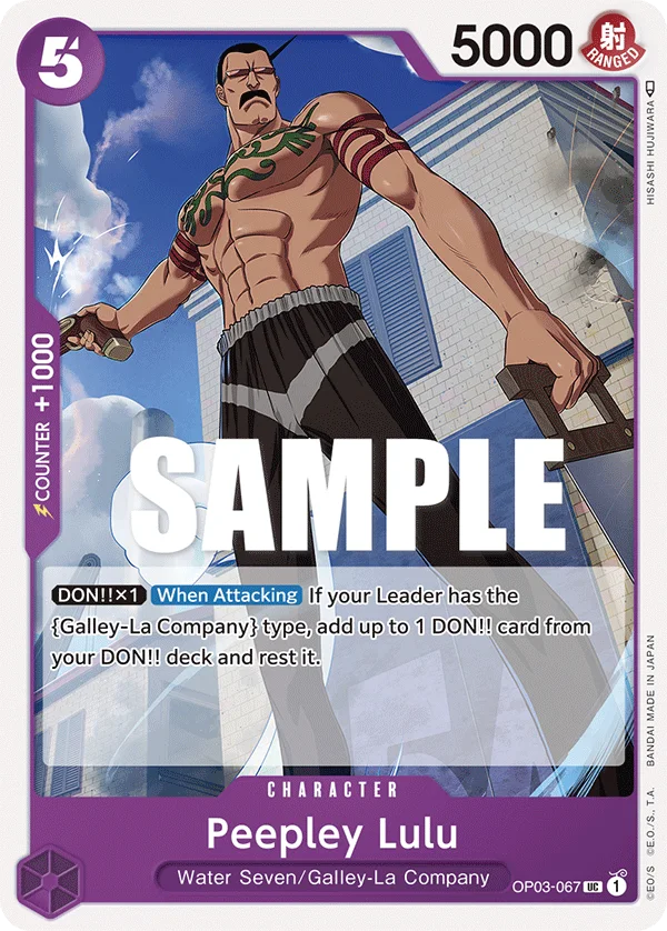 Peepley Lulu OP03-067 – One Piece Card Game Character