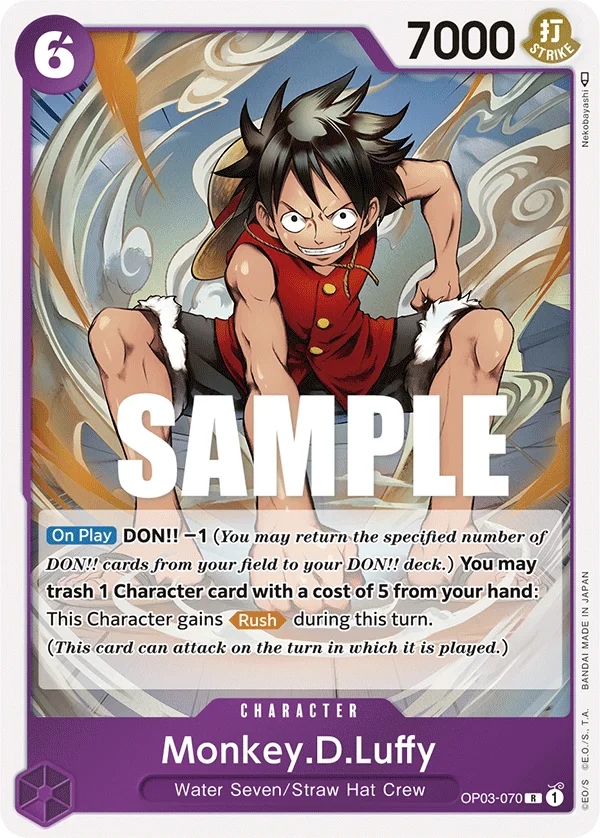 Monkey.D.Luffy OP03-070 – One Piece Card Game Character