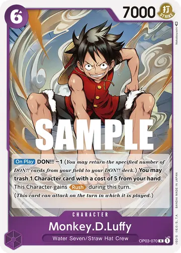 Monkey.D.Luffy OP03-070